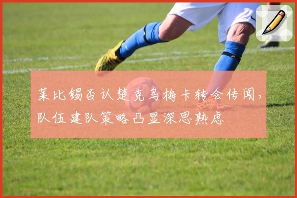 莱比锡否认楚克乌梅卡转会传闻，队伍建队策略凸显深思熟虑
