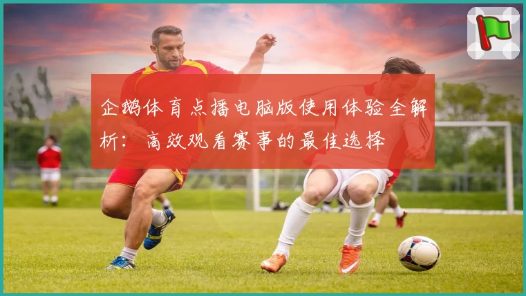 企鹅体育点播电脑版使用体验全解析：高效观看赛事的最佳选择