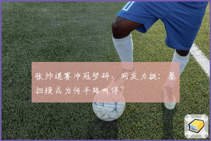 张帅退赛冲冠梦碎，网友力挺：暴扫模式为何半路叫停？